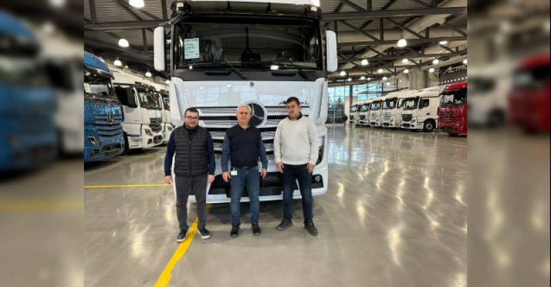 Servettin İnanç Nakliyat 2023’e Mercedes Actros yatırımı ile girdi